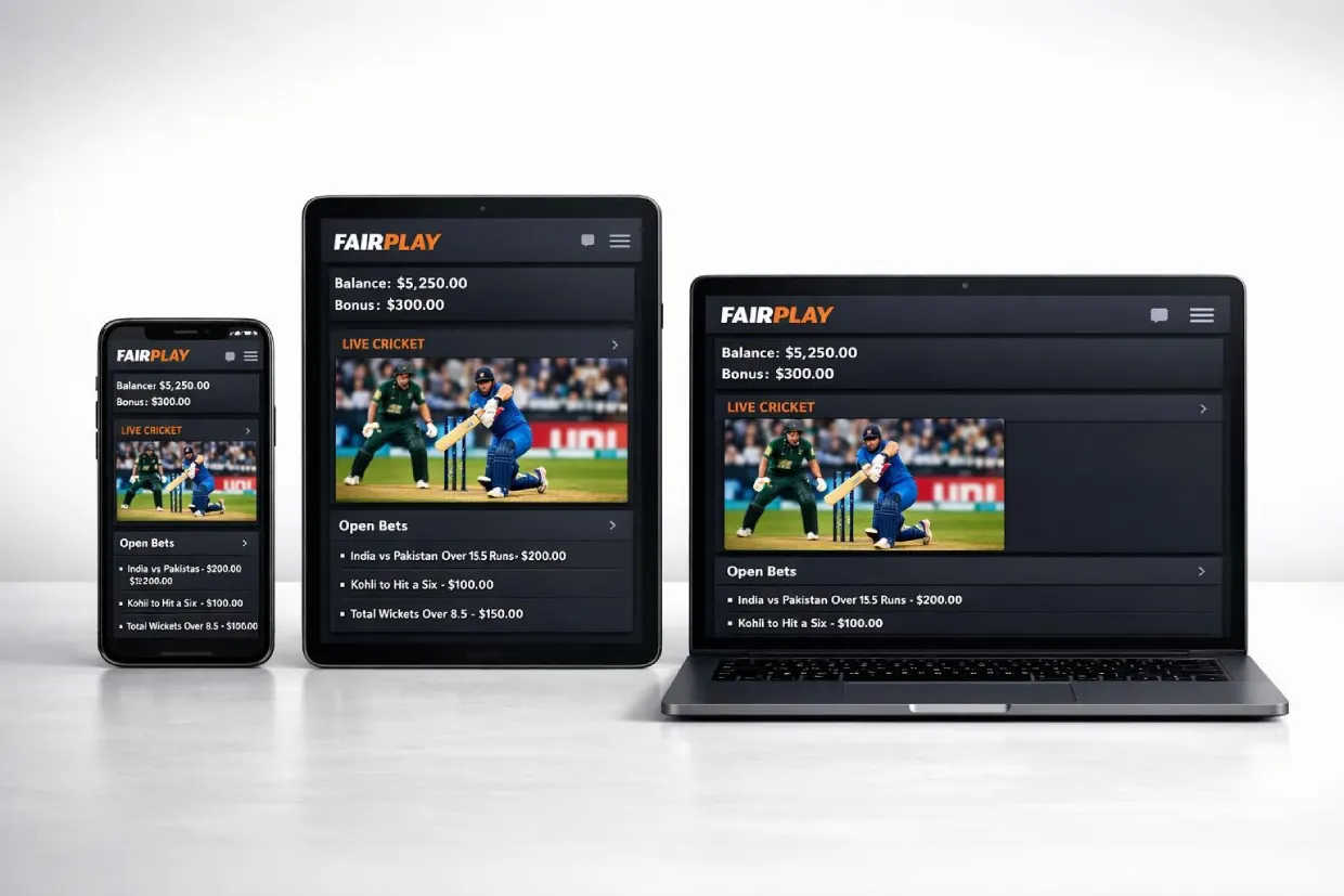 FairPlay login working across multiple devices on fairplayexchid.net