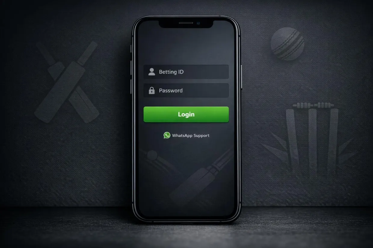 FairPlay login screen on mobile through fairplayexchid.net